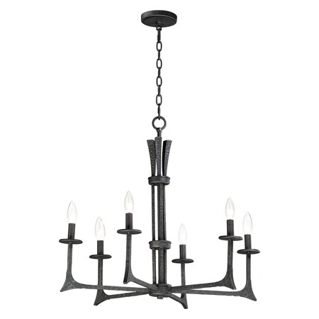 Maxim Anvil 6-Light Chandelier 30305NI